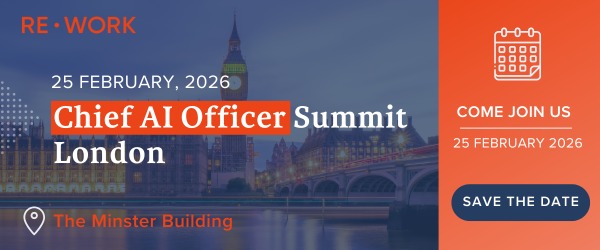 1401-26 Chief AI Officer Summit UK - SAVE THE DATE